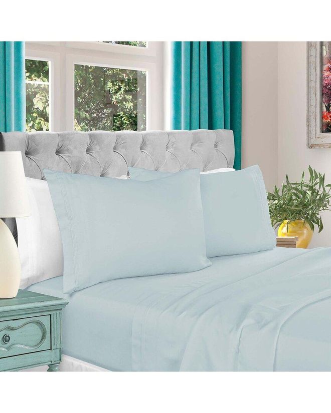 Egyptian Cotton 1000 Thread Count Solid Sheet Set
