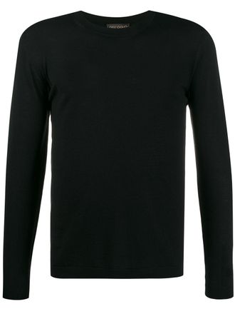 Dell'Oglio colour block jumper - Black