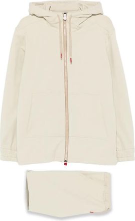 Kiton Jersey trainingspak - Beige