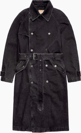 Diesel Mens Delrir Coat - Black - Size: 38/Regular