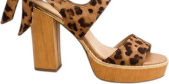 Very Volatile Womens Ainsley Heeled Sandal In Brown