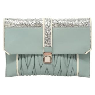 Miu Miu Pre-owned borse di pelle a tracolla - - Pre-owned - Donna - Blu - ONE SIZE