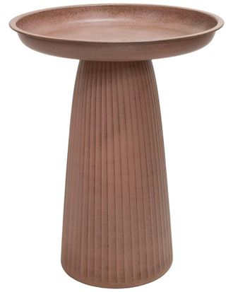 Sunnydaze Gleeful Garden Metal Outdoor Bird Bath
