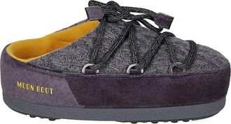 Moon Boot EVX Knit Mules - Dames - Slip ons - Grijs - 35 EU - Wol - Schoenen