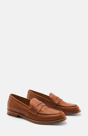 Scarosso Harper Loafers in Light Brown - Calf at Nordstrom, Size 38.5