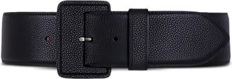 Maison Vaincourt square buckle belt - Black