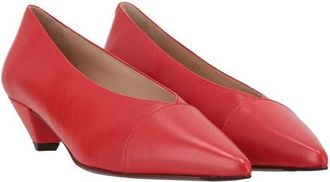 Tod's Womens Red Heel, Size 6.5