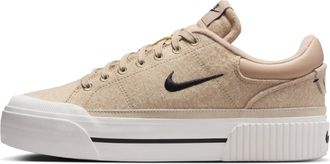 Nike (WMNS) Nike Court Legacy Lift Hemp Sail Black FZ2606-200