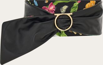 Ferragamo Donna Cintura regolabile a fascia Multicolore