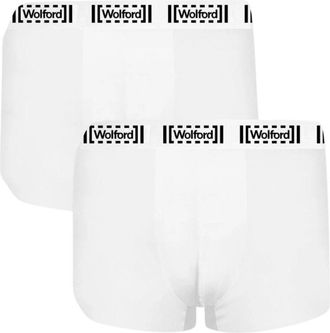 Wolford Pure Boxer Brief Set - Heren - Onderbroek - Wit - S - Wol - Ondergoed