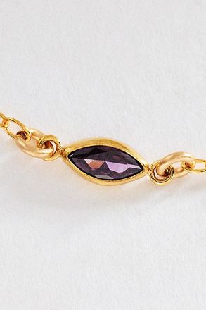 Set & Stones Marquise Birthstone Bracelet