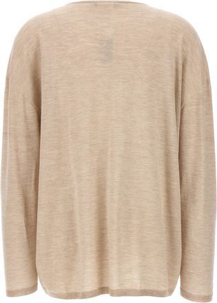 Max Mara Womens Beige Cashmere Cardigan Clothing