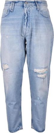 Cycle Loose-fit Jeans - Heren - Loose Fit Jeans - Blauw - W34 - Katoen - Jeans