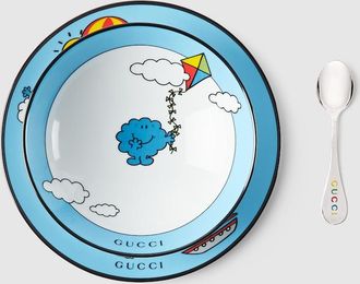 Gucci Porcelain Baby Set, Blue