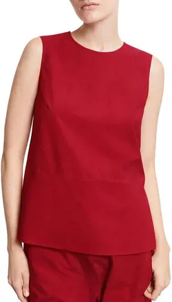ottod'Ame Poplin Top in Red at Nordstrom, Size 42