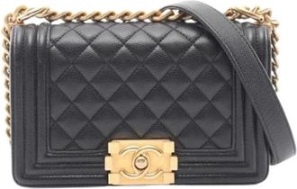 Chanel Pre-owned Vintage Cross Body Bag - Dames - Vintage Schoudertas - Zwart - ONE Size - Vintage