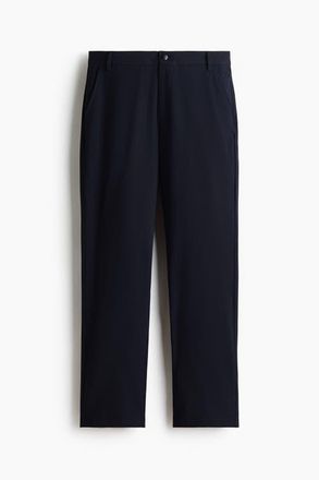 H&M Four-way Stretch Chinos in Navy Blue at Nordstrom, Size 32