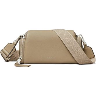 Tory Burch Perry Voyager Crossbody Bag in Soft Cement at Nordstrom