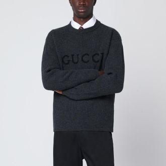 Gucci Gray wool and cashmere sweater