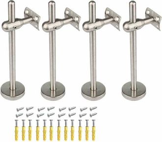 OEM Soportes Resistentes Para Pasamanos De Escalera, Barandilla Ajustable De Acero Inoxidable, Aptos Para Pasamanos Redondos De Madera, Acero Inoxidable Y