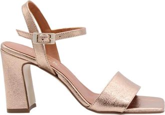 Catwalk Janco Sandaal - Dames - Sandalen met hakken - Bruin - 40 EU - Schoenen