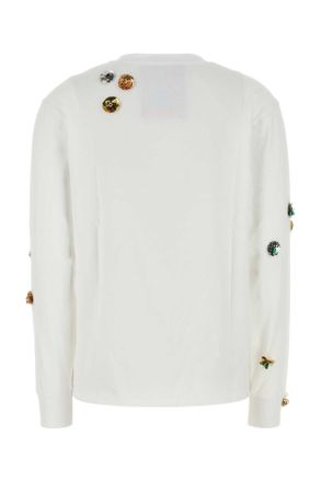 Coperni Womens White Cotton Coperni X Disney Mickey T-Shirt Whitemulticolour Exterior: Organic