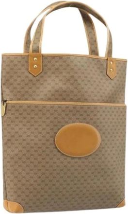 Gucci Pre-owned Tote Bags, female, Beige, Size: ONE SIZE Pre-owned Tote Bag