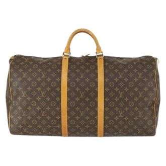 Louis Vuitton Pre-owned Weekend Bags, unisex, Brown, Size: ONE SIZE Pre-owned Keepall Bag