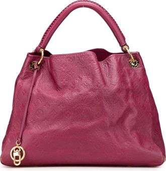 Louis Vuitton Pre-owned Womens Mahina Xl Leather Shoulder Bag - Fuschia - One Size