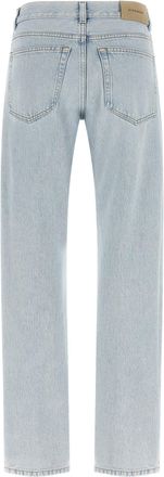 Givenchy Womens Blue Cotton Straight-Leg Jeans Clothing