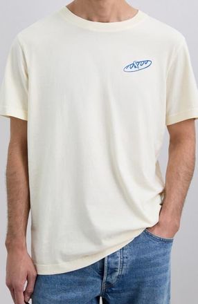 Scalpers Baguette Tee in Cream at Nordstrom, Size Xx-Large Eu