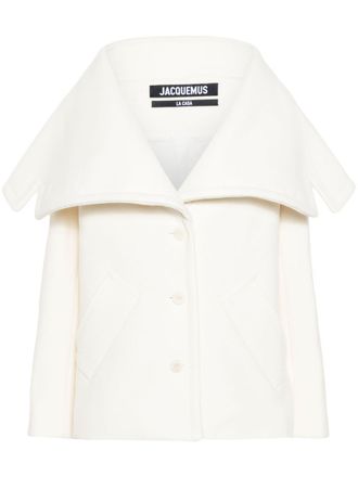 Jacquemus Giacca Le Caban Caruso - Bianco