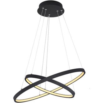 Globo Lighting lampada a sospensione - Ralph - nero - metallo - &oslash; 51cm