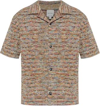 Paul Smith Mens Knitted Short Sleeves Shirt