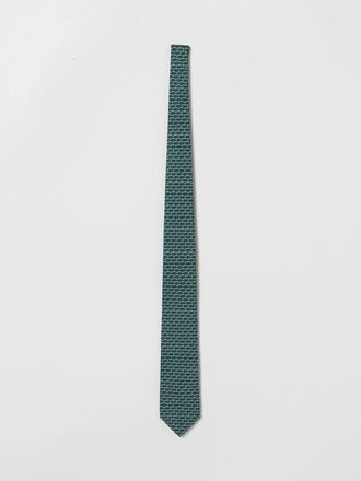 Ferragamo Cravatta Race Ferragamo in seta stampata