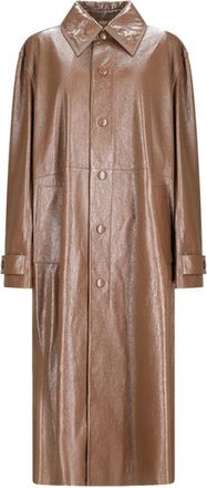 Jil Sander Klassieke Trenchcoat voor Vrouwen - Dames - Trenchcoats - Bruin - 2XS - Jassen
