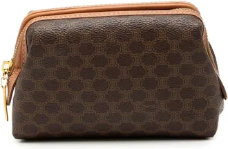 Celine Pre-owned Celine Macadam Coated Canvas Pouch Ladies 0NLNHP01E3ER1OIJ