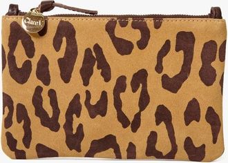 Clare Vivier Womens Wallet Clutch In Lark/brown