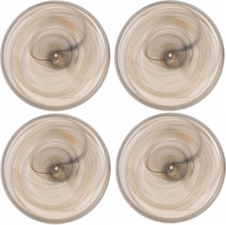 Leonardo Dessertteller »Alabastro Ø 18 cm, 4 Stück,Beige«