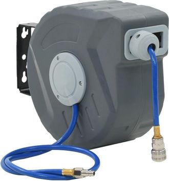 vidaXL Carrete De Manguera De Aire Autom&aacute;tico 3/8 12 M Vidaxl