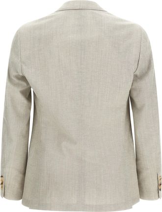 Pal Zileri Mens Gray Copper Blazer Clothing