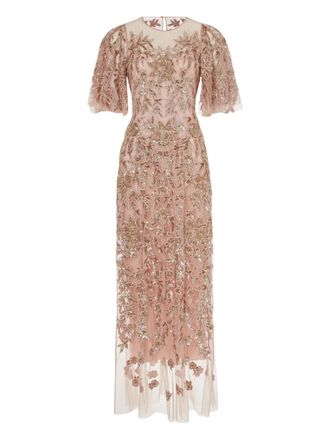 Temperley London Genevieve dress - women - Silk/Viscose/Elastane/Polyamide - 8 - Pink