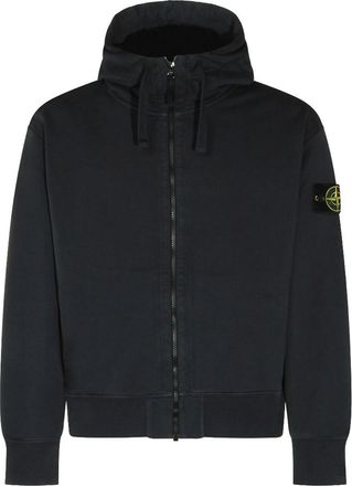 Stone Island Organic cotton zip hoodie