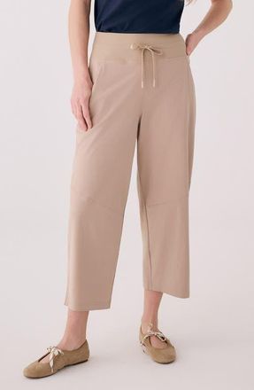 Lole Soft Crop Cargo Pants in Sandshell at Nordstrom, Size X-Small