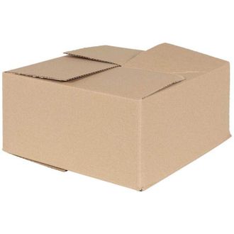 vidaXL Scatola Pieghevole 50 pcs Marrone 30 x 30 x 15 cm Cartone - Vidaxl