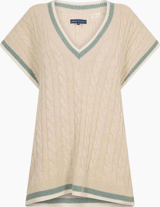 Levi's Womens Lmc Swtr Vest - Tan - Size: 14