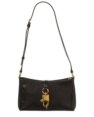 Dolce & Gabbana Lock Leather Shoulder Bag