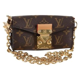 Louis Vuitton Pochette Pre-owned in tela Monogram - - Pre-owned - Donna - Marrone - ONE SIZE