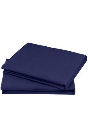 California Design Den Set of 2 Pillowcases - Grand Indulgence 1000 Thread Count 100% Cotton Sateen in Royal Navy Blue at Nordstrom, Size Standard