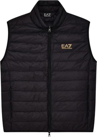 Emporio Armani Train Core ID Down Light Vest - Heren - Bodywarmers - Zwart - 3XL - Jassen